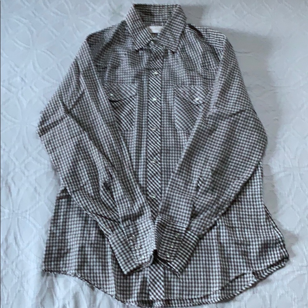 VINTAGE Jason Western Style Long Sleeve Shirt